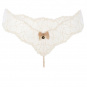 Bracli Sydney SINGLE Perlenstring creme 