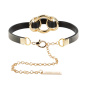 Asche & Gold Alodie Lederhalsband 