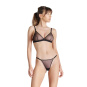 Maison Close Corps à Corps Mini String schwarz 