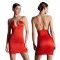 Maison Close French Kiss - Kleid Spaghettiträger rot 