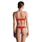 Maison Close French Kiss Tanga Echancre Rot 