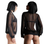 Maison Close Pure Tentation | transparente Bomber Jacke 