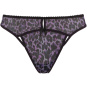 Marlies Dekkers Peekaboo String schwarz purple leopard 