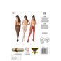 Passion Ouvert Strumpfhose S012 schwarz 