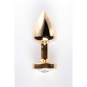 Rimba Buttplug gold small 30mm 