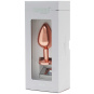 Rimba Buttplug rose gold 3 cm 