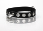 Venus Leder Halsband lockup rot
