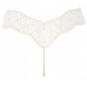 Bracli Sydney SINGLE Perlenstring creme 