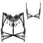 Asche & Gold Aurèle Harness aus Spitze schwarz 