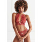 Bracli Sydney Perlen BRALETTE rot 