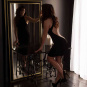 Patrice Catanzaro Texas Minikleid schwarz XL