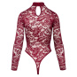 Cottelli Spitzenbody weinrot 