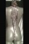 Tatjana Warnecke - SATURNA Ripp Halsband mit Strass S
