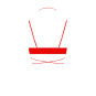 Maison Close French Kiss Wickel-BH Rot 