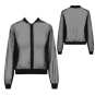 Maison Close Pure Tentation | transparente Bomber Jacke 