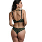 Marlies Dekkers Rhapsody Balconette BH schwarz grün leopard 