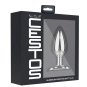 Nexus Cestos Vibro Buttplug Aluminium silber 