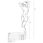 Passion Ouvert Strumpfhose S012 schwarz 