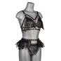 VoyeurX Fringe Fransen Leder Harness 