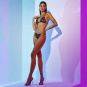 Bracli Manhattan Crossed Bra - schwarz M