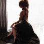 Patrice Catanzaro Texas Minikleid schwarz XL