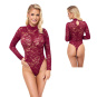 Cottelli Spitzenbody weinrot 