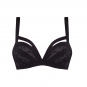 Marlies Dekkers wing power Balconette BH - black lace grey 