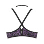 Marlies Dekkers Peekaboo Push Up BH schwarz purple leopard 