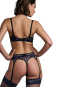 Marlies Dekkers Peekaboo String schwarz purple leopard 