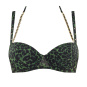 Marlies Dekkers Rhapsody Balconette BH schwarz grün leopard 