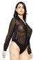 Patrice Catanzaro Sexy Mesh BlusenBody Frida 