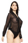 Patrice Catanzaro Sexy Mesh BlusenBody Frida 