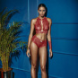 Bracli Sydney Perlen PANTY rot 