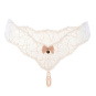 Bracli Sydney DOUBLE Perlenstring creme 