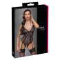 Cottelli Stringbody schwarz ouvert 