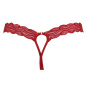 LUXXA Kepi Naked String ouvert rot 