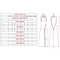 Patrice Catanzaro Mina langes Kleid aus Lycra | Rot 