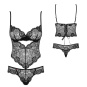 Obsessive Stringbody Alluria schwarz 