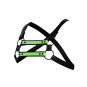 Cut4Men Harness neon grün variabel 