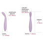 Svakom Cici 2 violett G-Punkt Vibrator 
