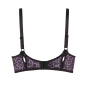 Marlies Dekkers Peekaboo Balconette BH schwarz purple leopard 